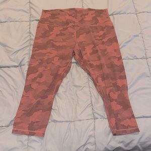 Lululemon Camo Crop Legging